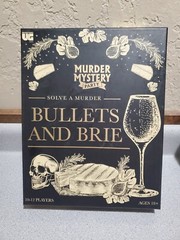 Bullets And Brie University Games Murder Mystery Party NEW Sealed 18+