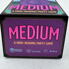 Greater Than Games Medium Mind-Reading Party Game Sealed Parts In Box New