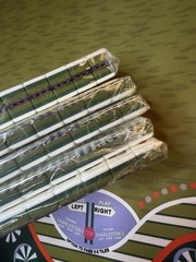 Luxury American Mahjong Set | Green Stripe Tiles + Golf Playing Mat | New
