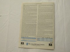 Avalon Hill 1991: BLACKBEARD – Game of Piracy in the Golden Sail Age (PUNCHED)