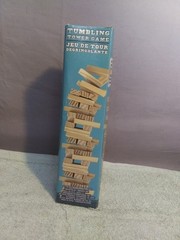 72 Pc Set Tumbling Tower Game Wooden Stacking Blocks – New In Box