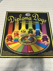 Diploma Dogs Educational Board Game Animals Theme Grades 3-6 2+ Players 2005