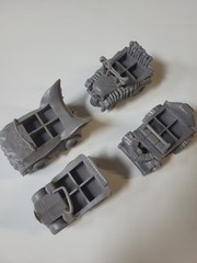 Monsters On Board – Accessory Pack – Plastic Fearmobiles-