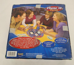 Phase 10 Twist The Wickedly Wild Rummy Game 2009 Fundex #2580 Age 8+ Complete