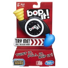 Bop It Micro Series Compact Tabletop Game Fast Paced Fun for All Ages