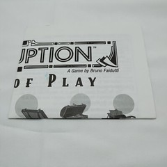 Atlas Games Corruption Card Game Complete