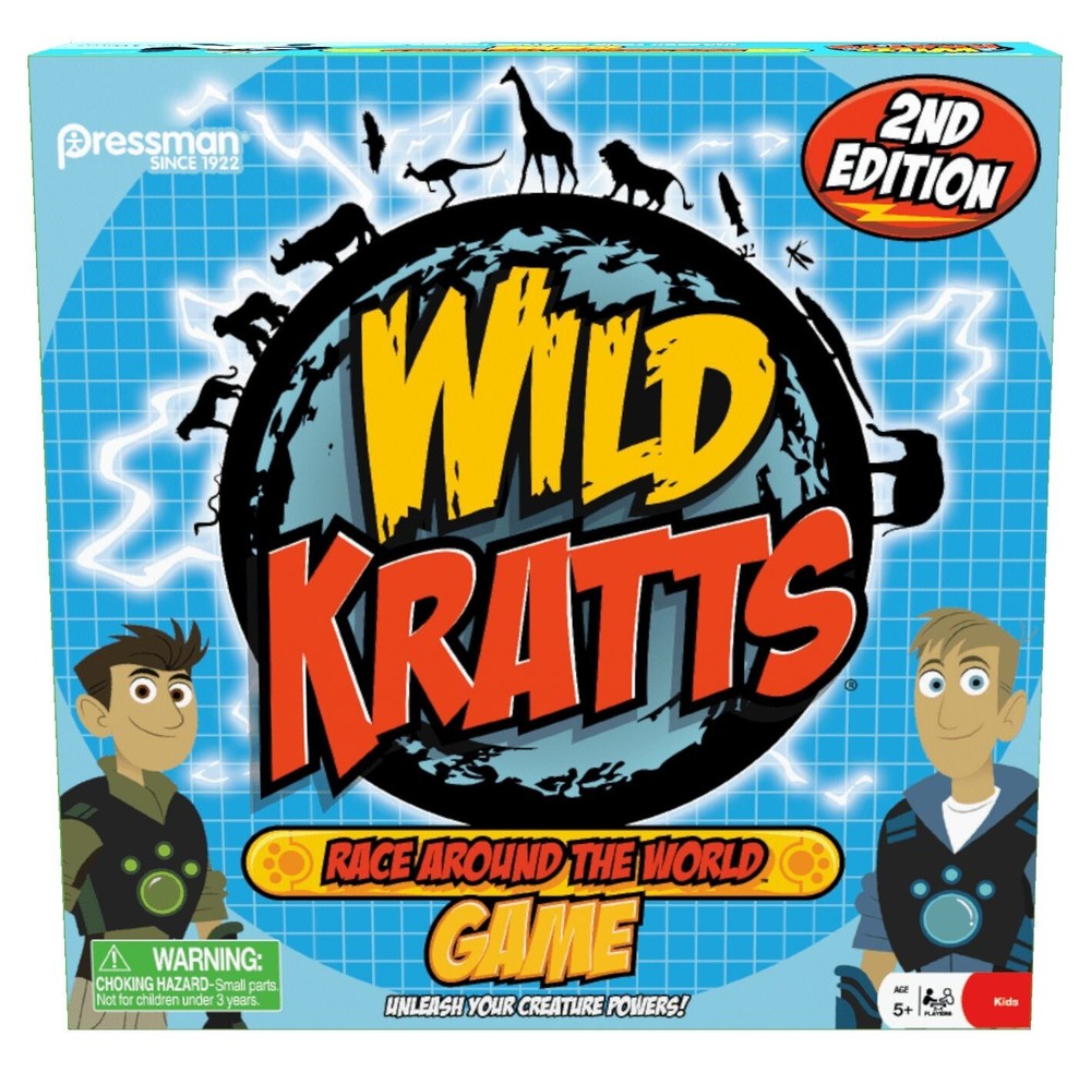 Pressman Toy Wild Kratts Race around the World Game