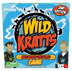 Pressman Toy Wild Kratts Race around the World Game