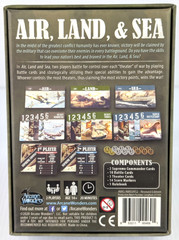 Air, Land & Sea Card Board Game Arcane Wonders, 100% COMPLETE