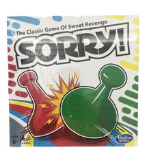 Hasbro A5065 Sorry Family Board Game Playset One Size Multiplayer, NEW!