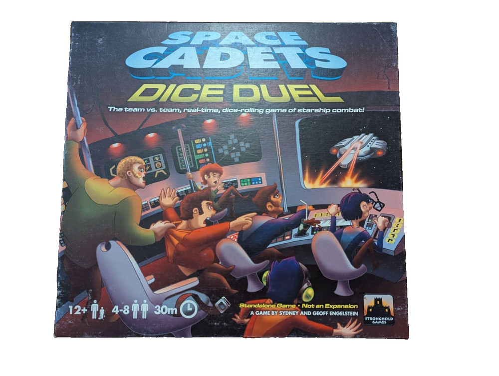 Space Cadets: Dice Duel Stronghold Games Opened Complete Board Game