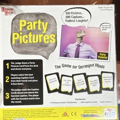 University Games Party Pictures Humor Party Card Game, 3-8 Players, 18+