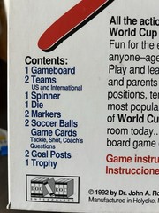 WORLD CUP U.S.A.1994 SOCCER board game – Pass, Set Up, Shoot – GOAL !