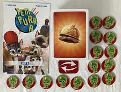 Iello Tempurra Card Game Complete 3-7 Players. Ages 8+ 20 Minutes To Play