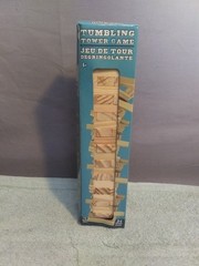 72 Pc Set Tumbling Tower Game Wooden Stacking Blocks – New In Box