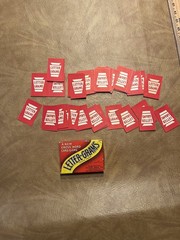 1938 Milton Bradley Letter-Grams Cross Word Card Game Cross Word Anagram