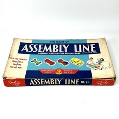 The Game of Assembly Line – Selchow & Righter Co. Board Game No. 61 USA 1953