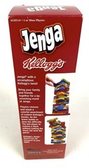 RARE NEW Kellogg’s 54 Edition 2013 Wood Jenga Fruit Loops Frosted Flakes