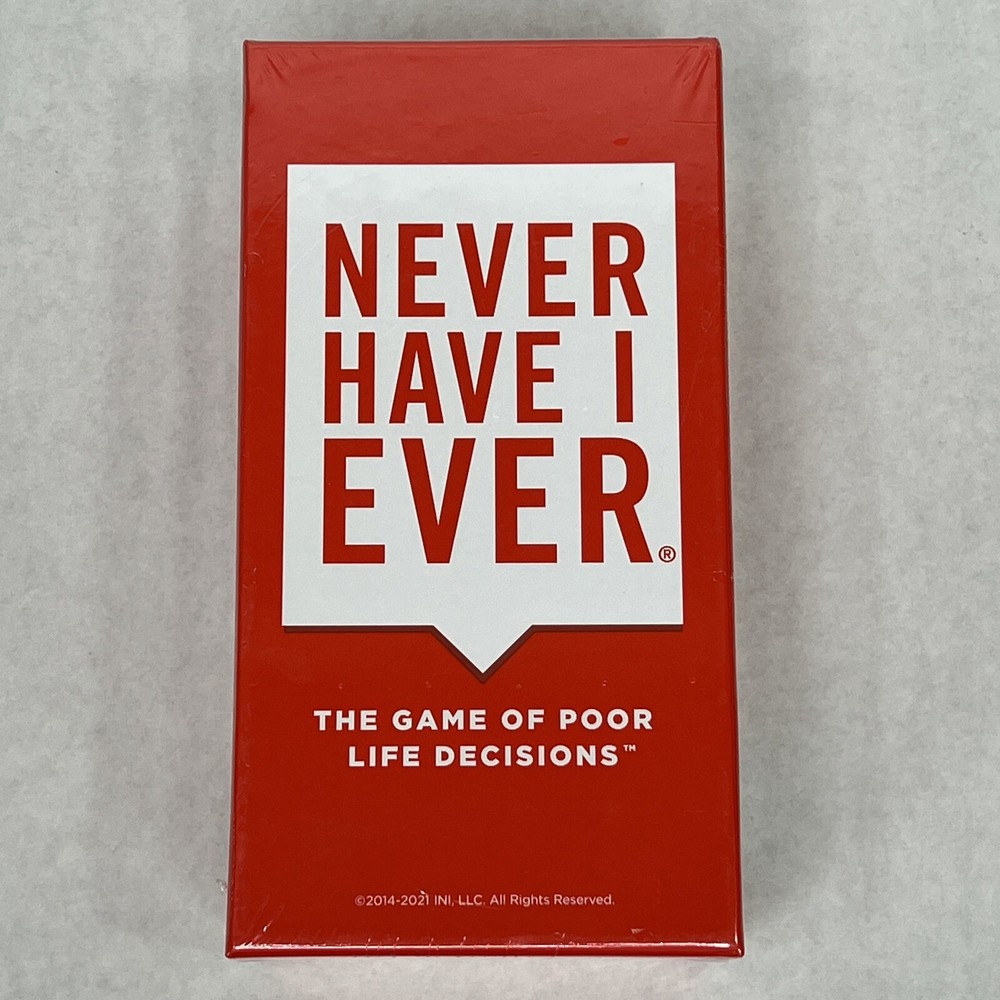 Never Have I Ever The Game of Poor Life Decisions – New