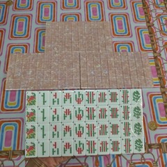 Pink Pearls Floral Mahjong Set Of Tiles American Mahjong Beautiful Oh My Line