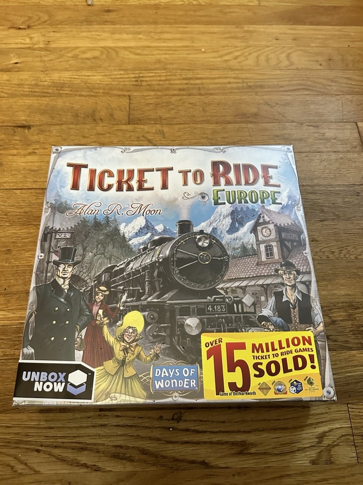 Days of Wonder Ticket to Ride Europe Board Game – DO7202 Complete