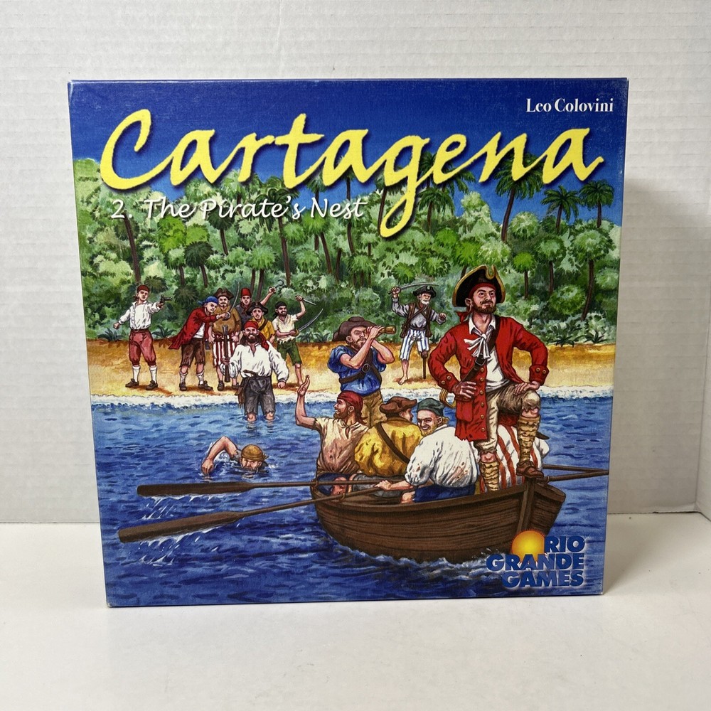 Cartagena 2 The Pirate’s Nest Board Game 2007 by Rio Grande Games – Complete