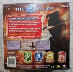 2009 University Games Scholastic THE 39 CLUES Game For 2-4 Players Ages 8+