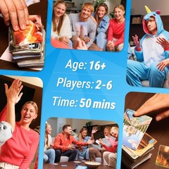 Super Trivia Game for Adults with 1200 Questions – Fun Board Game for Adults …