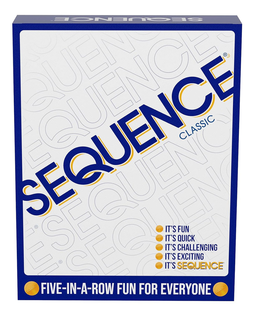 SEQUENCE- Original SEQUENCE Game with Folding Board, Cards and Chips by ( Packa