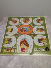 Vintage 1964 Mattel Barbies Little Sister Trains Her Horse Board Game