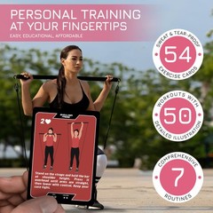BREAKING LIMITS Pilates Workout Cards Deck – Body Weight Exercise Cards for H…