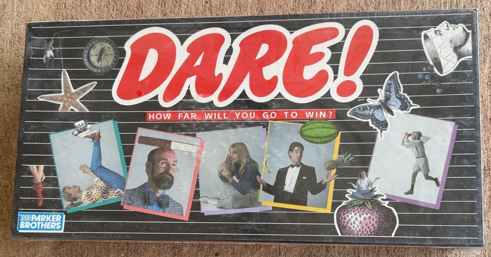 Vintage Dare! Parker Brothers board game. Still sealed!