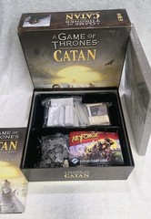A Game of Thrones Catan: Brotherhood of the Watch Board Game Open Box Complete