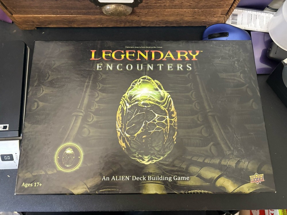 Legendary Encounters: An ALIEN Deck Building Game Upper Deck COMPLETE