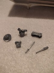 2013 Monopoly ~ Walking Dead Survival Edition ~ Replacement Parts ~ 6 x Tokens
