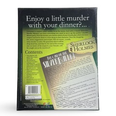 Sherlock Holmes Silver Bullet Murder Mystery Dinner Party Game DVD NEW Sealed