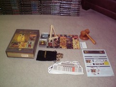 Modern Art Board Game DiceTree Reiner Knizia Deluxe Wood Gavel Metal Coins Compl