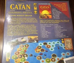 Catan Explorers & Pirates Expansion for 3-4 Players NEW / SEALED 2015 RARE OOP