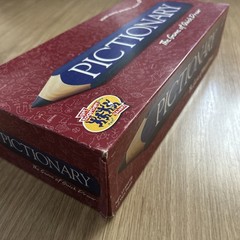 *NEW OPEN BOX* Vintage Pictionary 1993 – 2000 Edition Board Game Milton Bradley