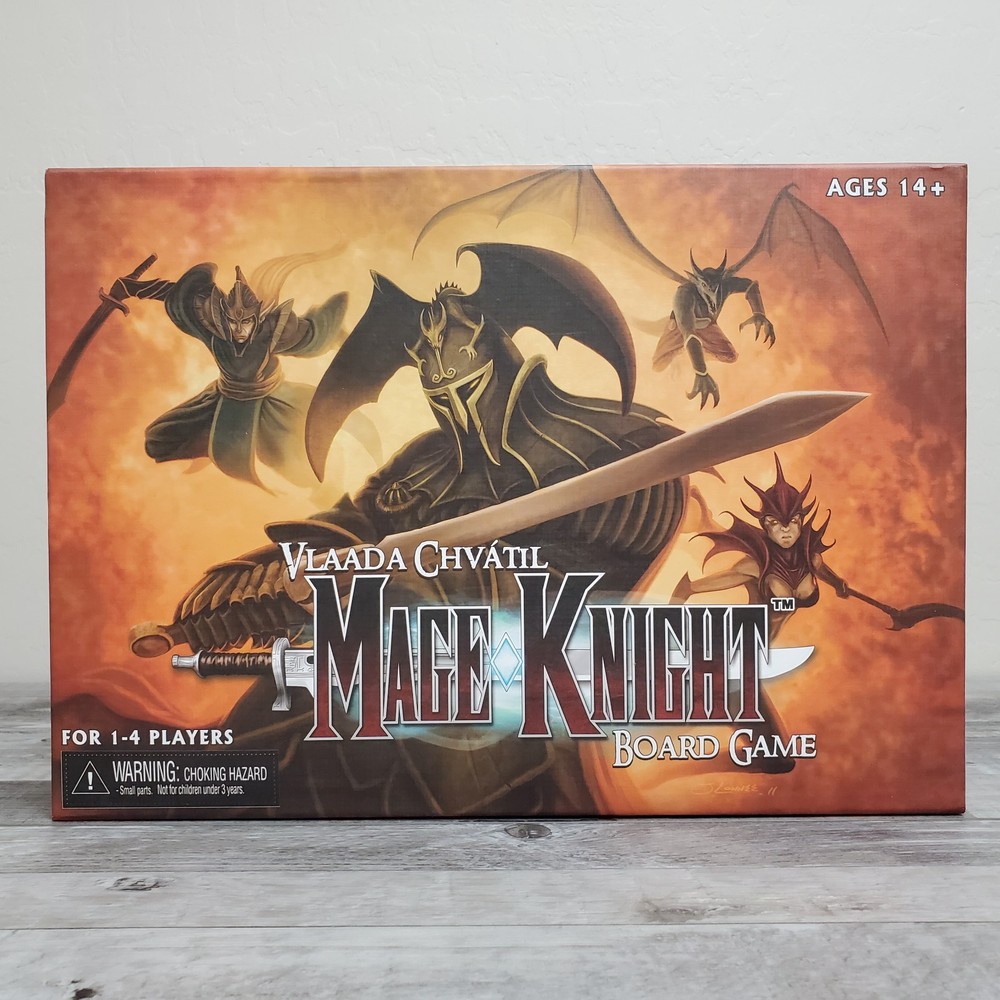 Mage Knight Board Game – Standard Edition – WizKids NECA – Complete VGC