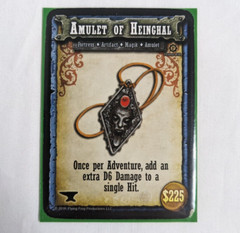 SHADOWS OF BRIMSTONE Board Game AMULET OF HEINGHAL PROMO 416 FFP