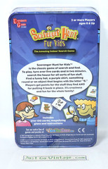 University Games Scavenger Hunt for Kids Indoor Search Card Game NEW Tin, SEALED