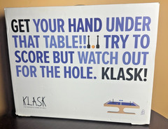 Klask Magnetic Skill Game Tabletop Board Game with Accessories & Box