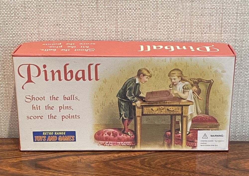 Perisphere and Trylon Wood Pinball Game Retro Range Toys and Games NIB
