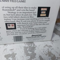 Vintage Rummikub 99% COMPLETE Rummy Tile Game 1990 Pressman