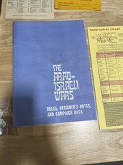 The Arab-Israeli Wars Board Game By Avalon Hill. 8211