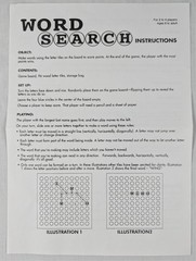 Word Search Board Game by Pressman Wooden Tiles Ages 8+ Pre-owned