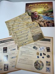 Coloma Final Frontier Board Game Standard Edition Missing 6 Pcs Includes Extras