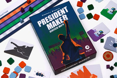 President Maker Board Game – Political Strategy Election Simulation 2-4 Players