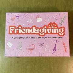 Friendsgiving Dinner Party Game for Family & Friends 4+ Players Ages 15+ Sealed